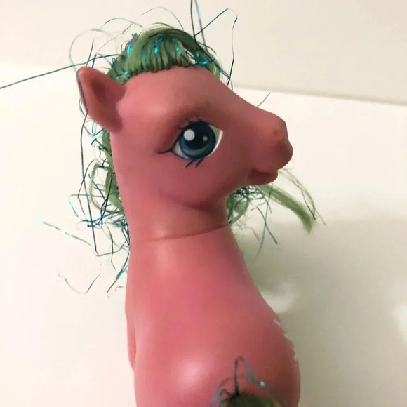 My Little Pony Butterfly Island Shimmer Shell Belle Crystal Lace Pink  Gem TLC - Picture 4 of 15